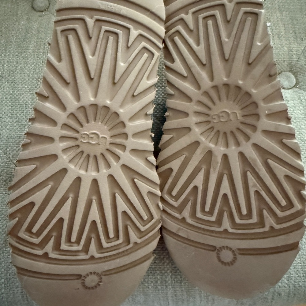 UGG Brown Tasman II Slippers with Patterned Trim - Picture 6 of 7